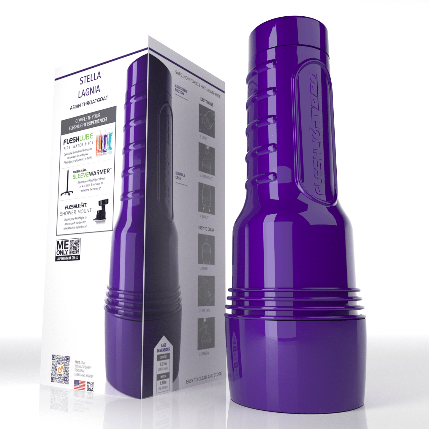 Stella Lagneia Asian ThroatGoat Fleshlight Allure With Case Fleshlight