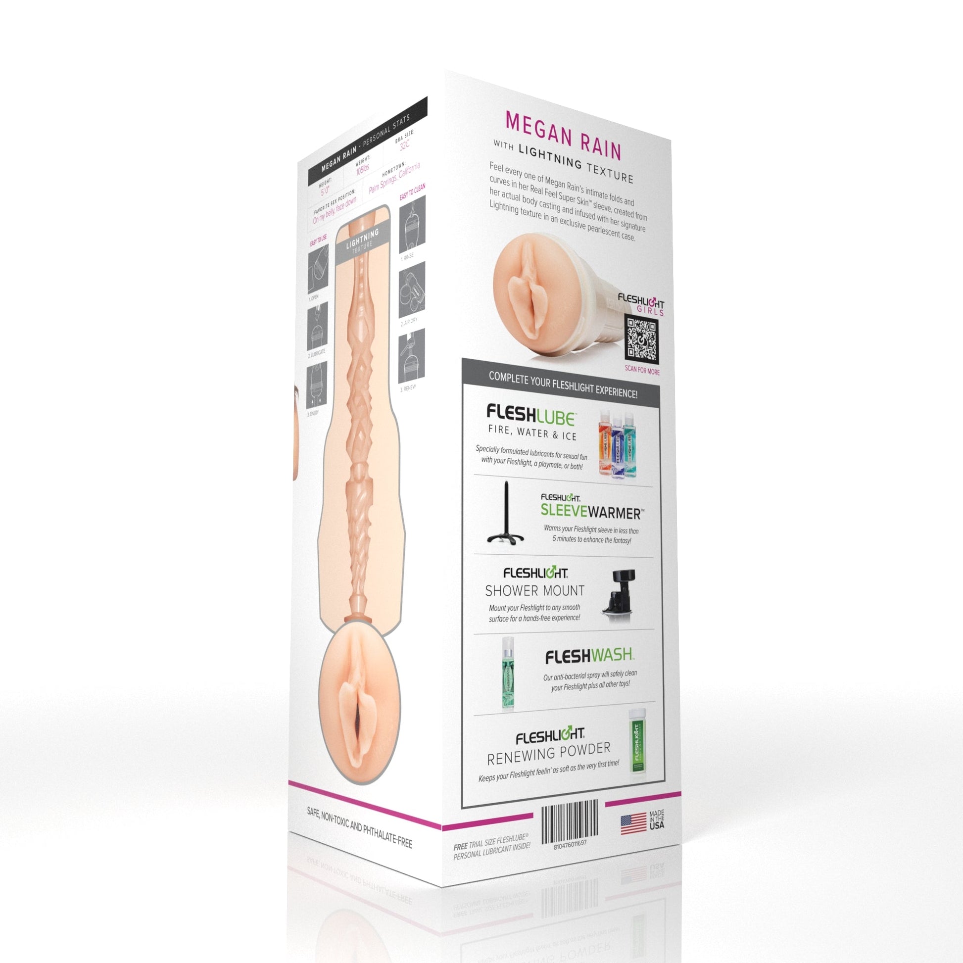 Megan Rain Fleshlight Lightning (Lady) Without Case Fleshlight