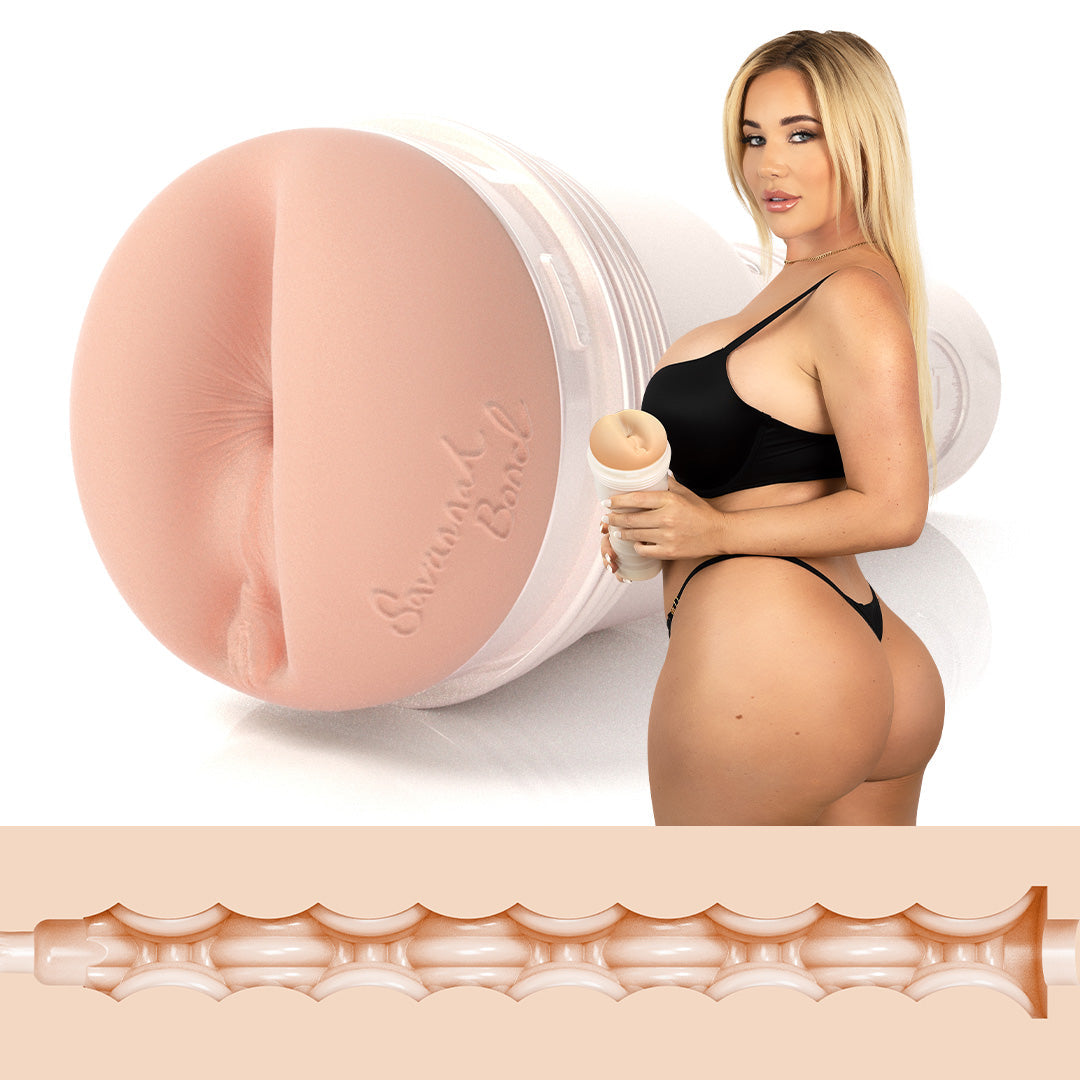 Savannah Bond Fleshlight Golden Sphincter (Butt) With case Fleshlight