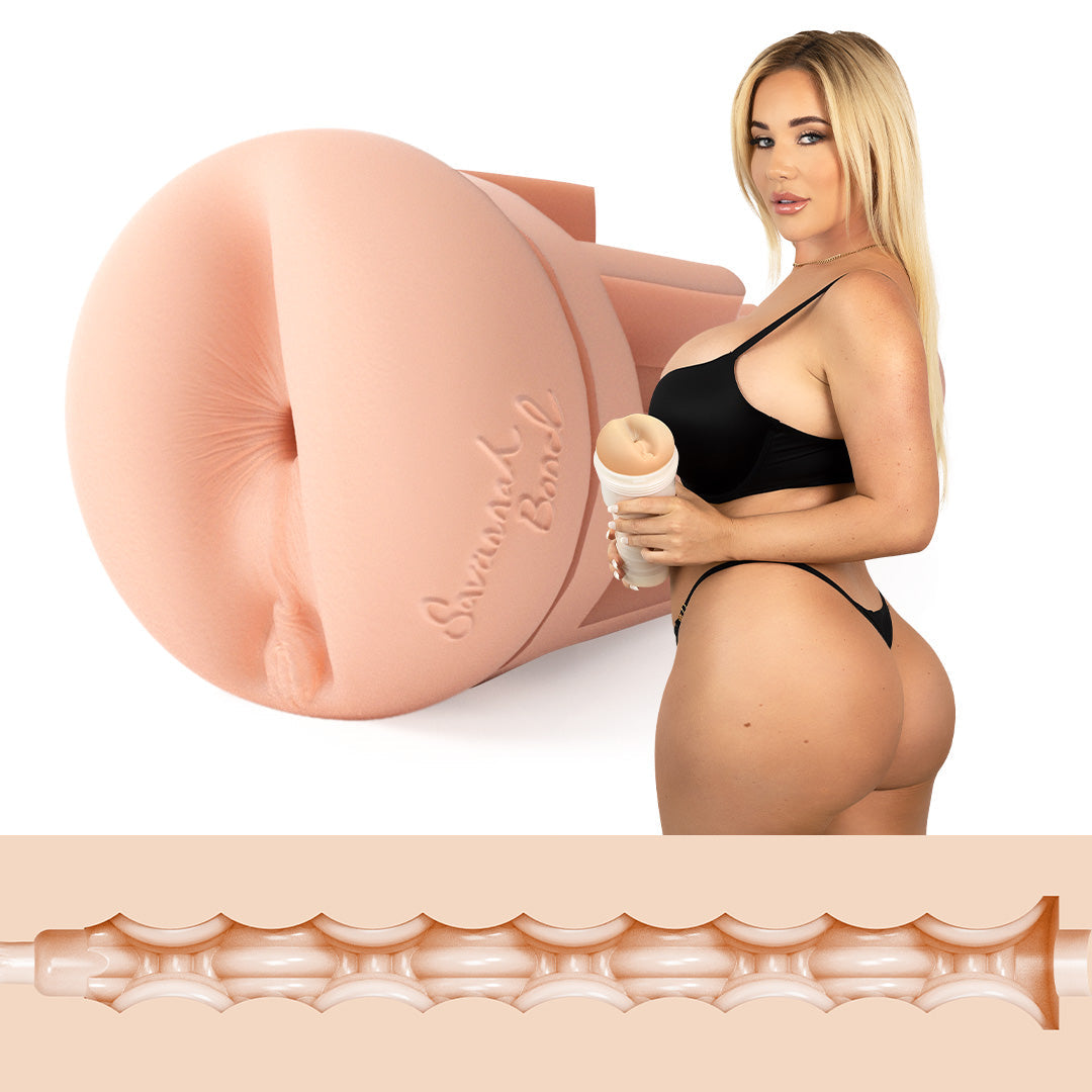 Savannah Bond Fleshlight Golden Sphincter (Butt) Without case Fleshlight